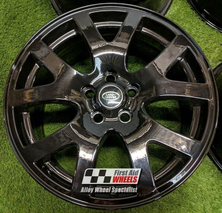 R556BG SWAP for Ours RANGE ROVER SPORT mk1 4x 19'' GENUINE GLOSS BLACK ALLOY WHEELS