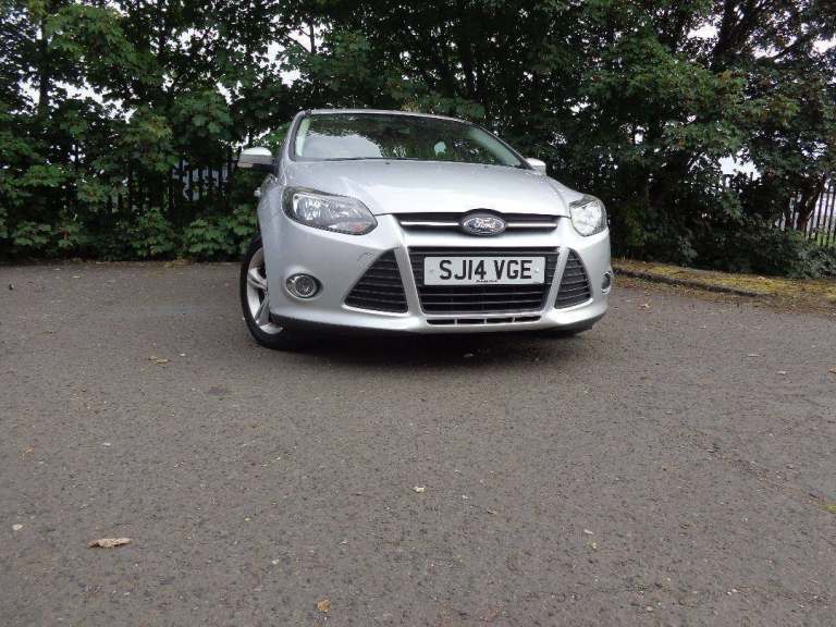 014 FORD FOCUS ZETEC TDCI 1.6 DIESEL,5 DOOR HATCH,MOT JULY 027,2 KEYS,FULL HISTORY,20 YEAR ROAD TAX