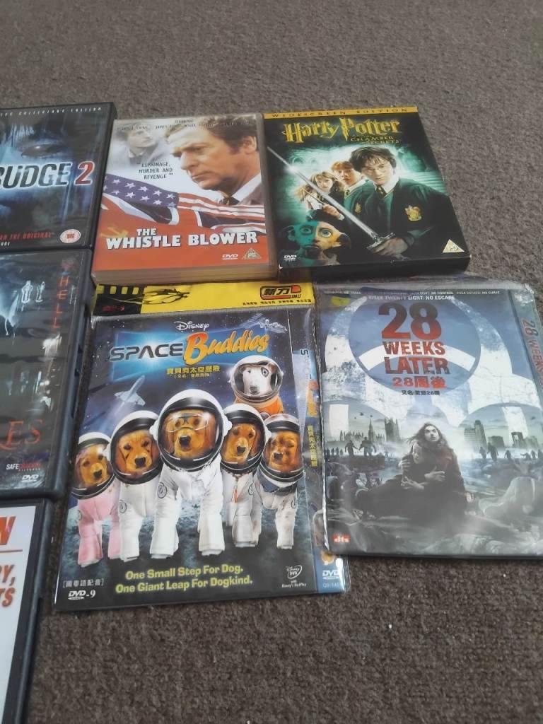 Dvds all different