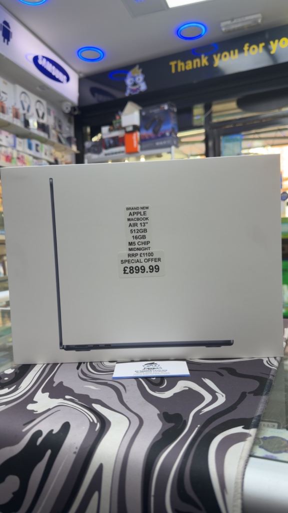 APPLE MACBOOK AIR 13” M5 512GB BRAND NEW SEALED 