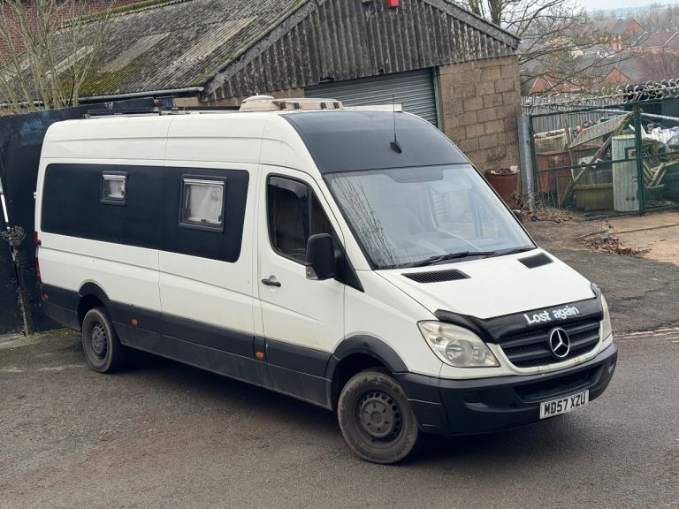 Mercedes-Benz, SPRINTER, Panel Van, 2007, Manual, CAMPERVAN PROJECT SPARES OR REPAIR EXPORT drives 