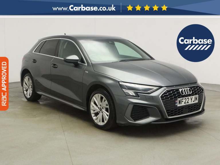 2022 Audi A3 1.4 TFSIe 40 S line Sportback 5dr Petrol Plug-in Hybrid S Tronic Euro 6 (s/ Hatchbac...