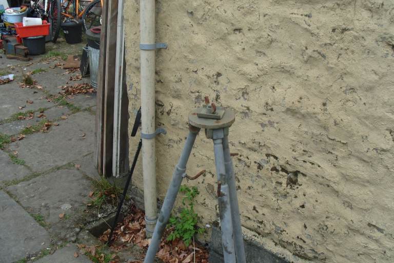 Two Tripod stands Would make trendy light bases 