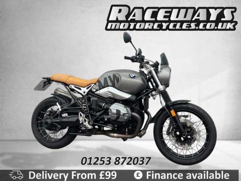 BMW R NINE T SCRAMBLER X GREY 2019 19 REG 5,101 MILES, AKRAPOVIC EXHAUST