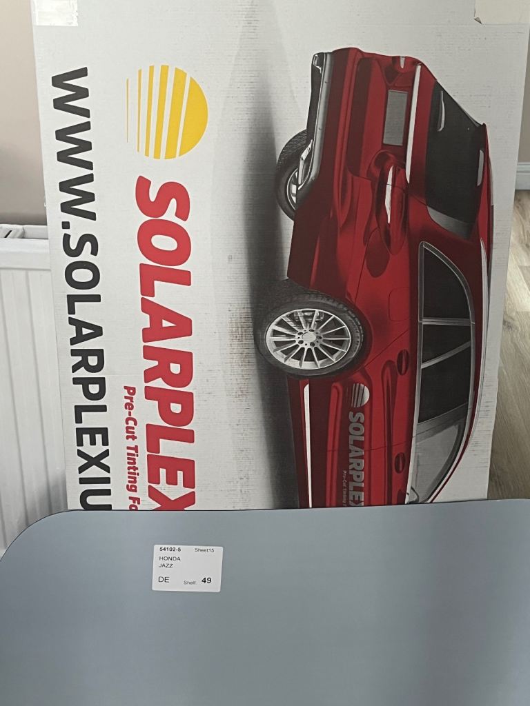 Honda Jazz Solarplexius Window Tint