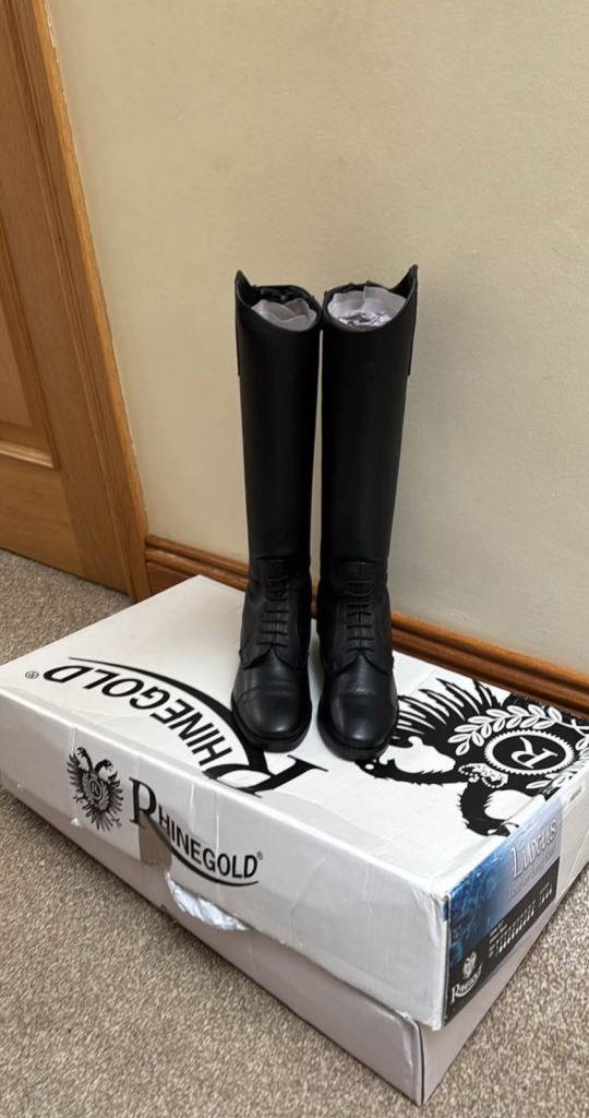 Rhinegold Elite Luxus Horse Riding Boots