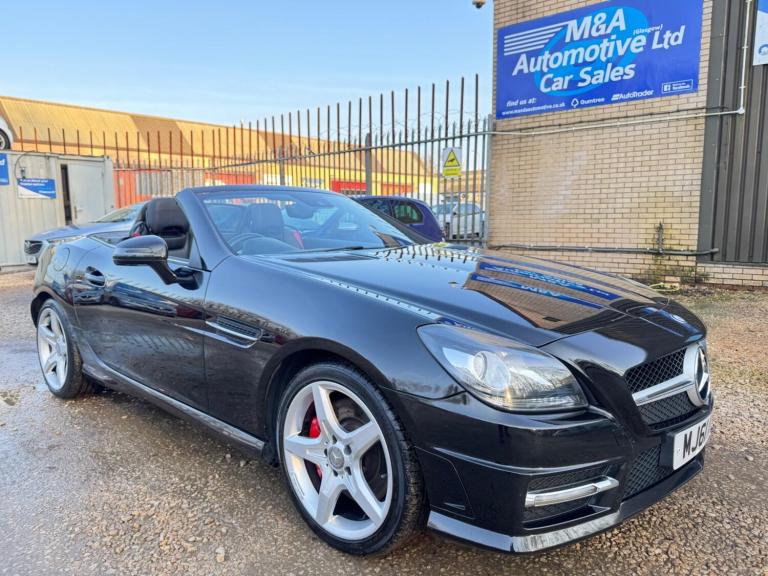 2011 Mercedes-Benz SLK 1.8 SLK200 BlueEfficiency AMG Sport Euro 5 (s/s) 2dr CONVERTIBLE Petrol Ma...