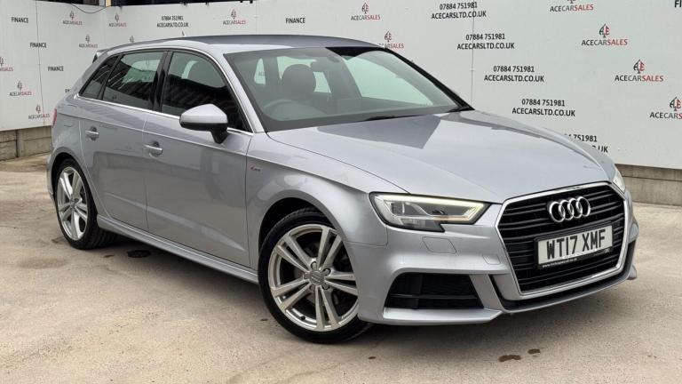 2017 Audi A3 2.0 TFSI S line Sportback S Tronic Euro 6 (s/s) 5dr HATCHBACK Petrol Automatic