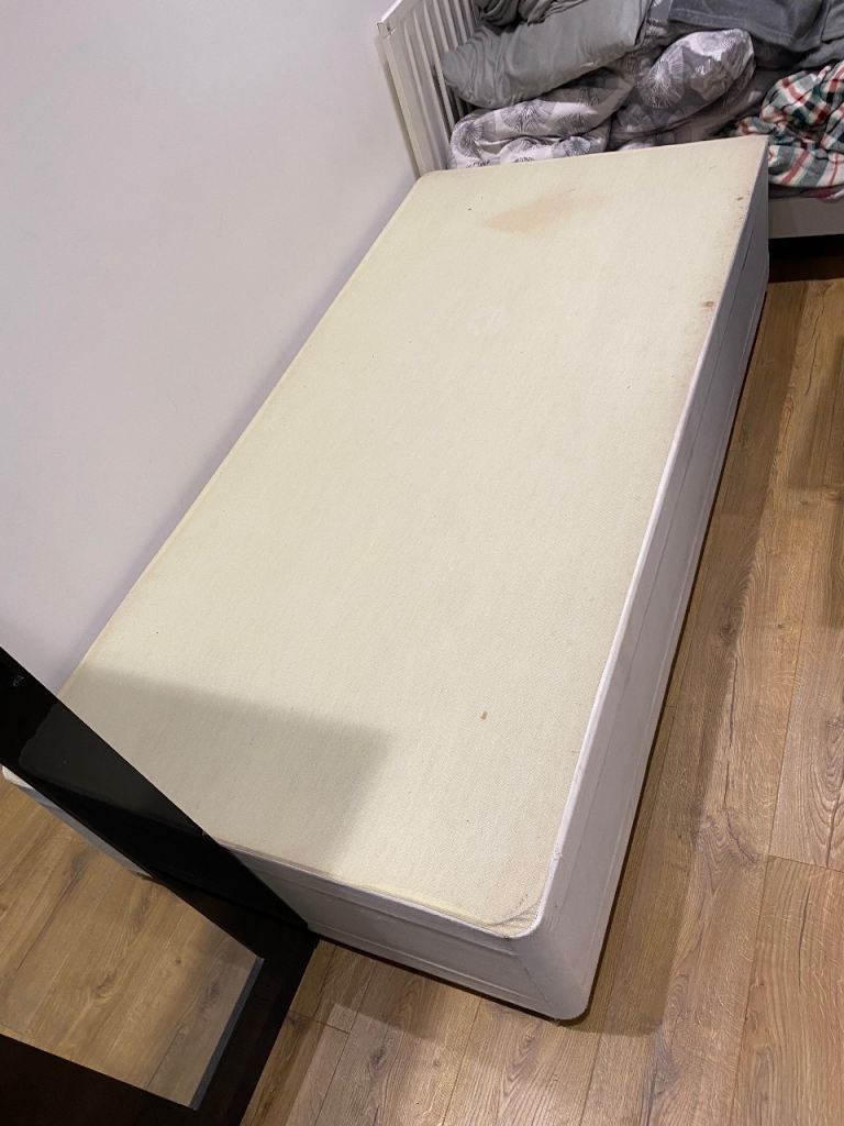 Free local delivery single divan bed 