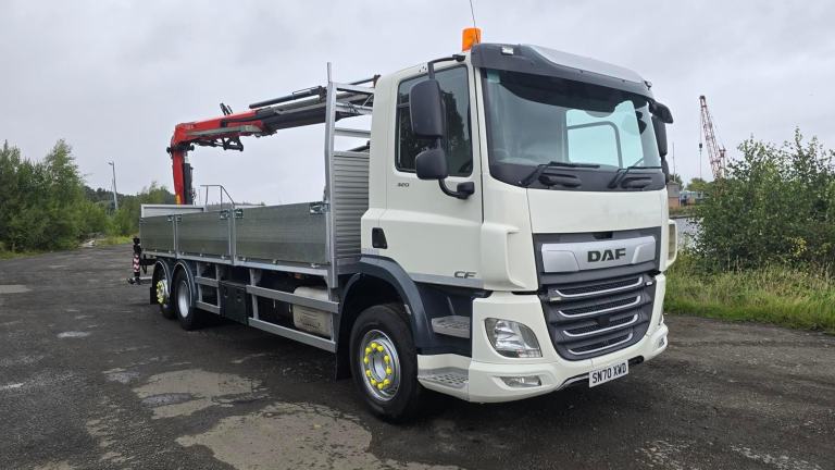 2020 DAF CF Trucks 320 6x2 FASSI F155 Used Brick Grab