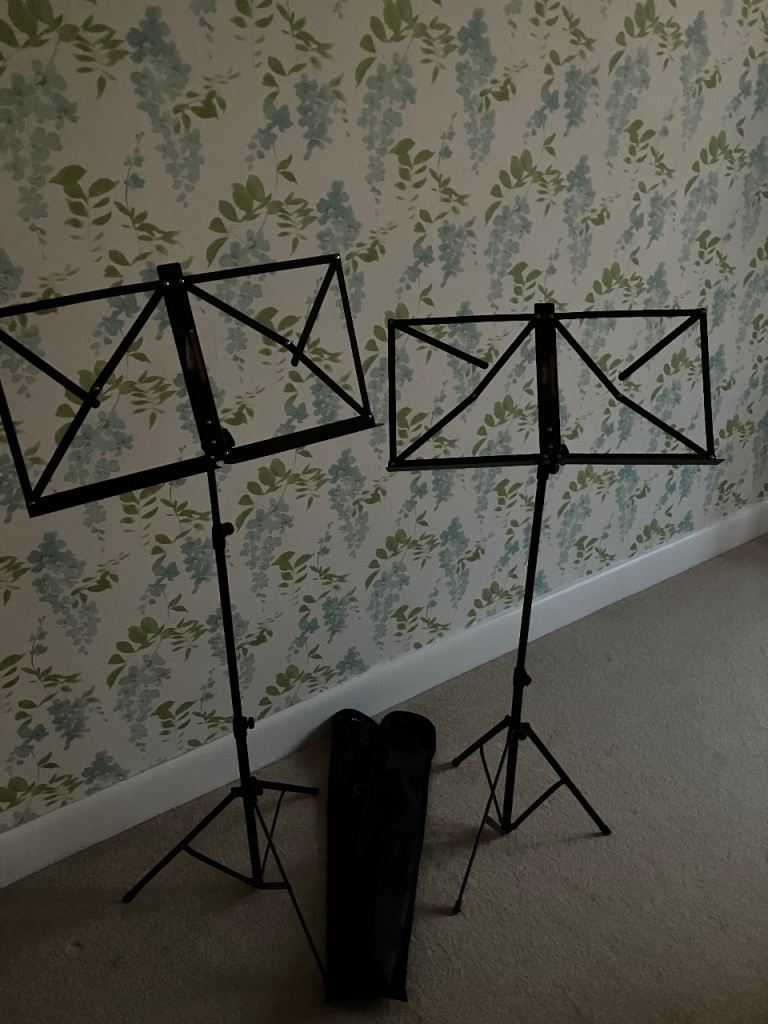 Two music stands