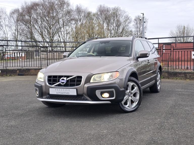 VOLVO XC70 3.0 T6 SE 280 BHP AWD OYSTER GREY BROWN LEATHER INTERIOR VERY RARE &