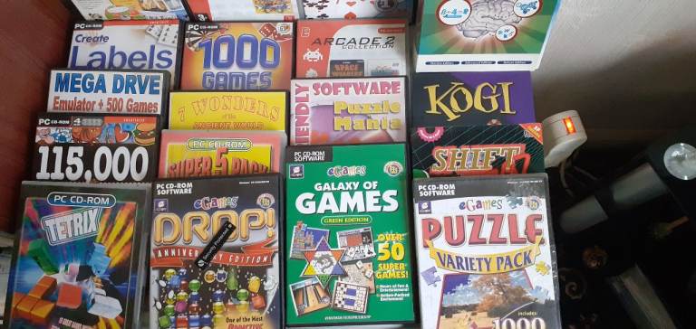 Job Lot 18 Games XP Windows