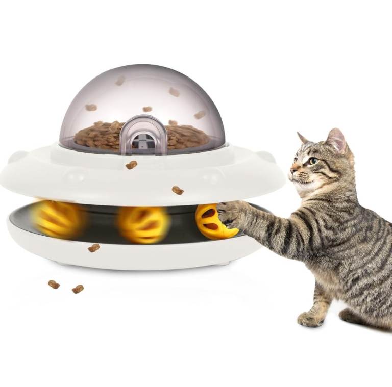 UFO Automatic Cat Slow Feeder