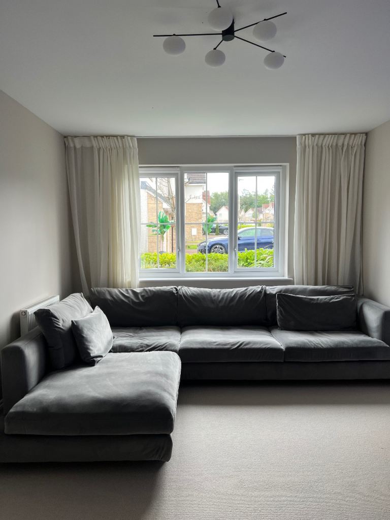 Dwell Lugano left hand corner sofa couch in great condition smoke and pet free home