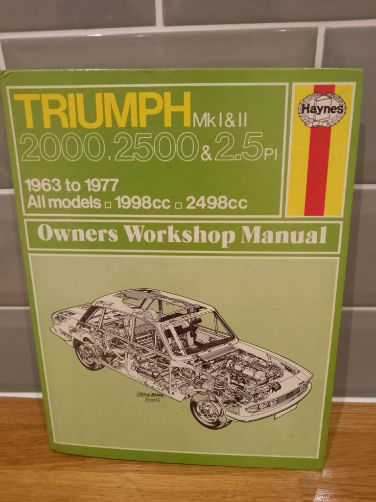 Triumph MkI&II Haynes car manual