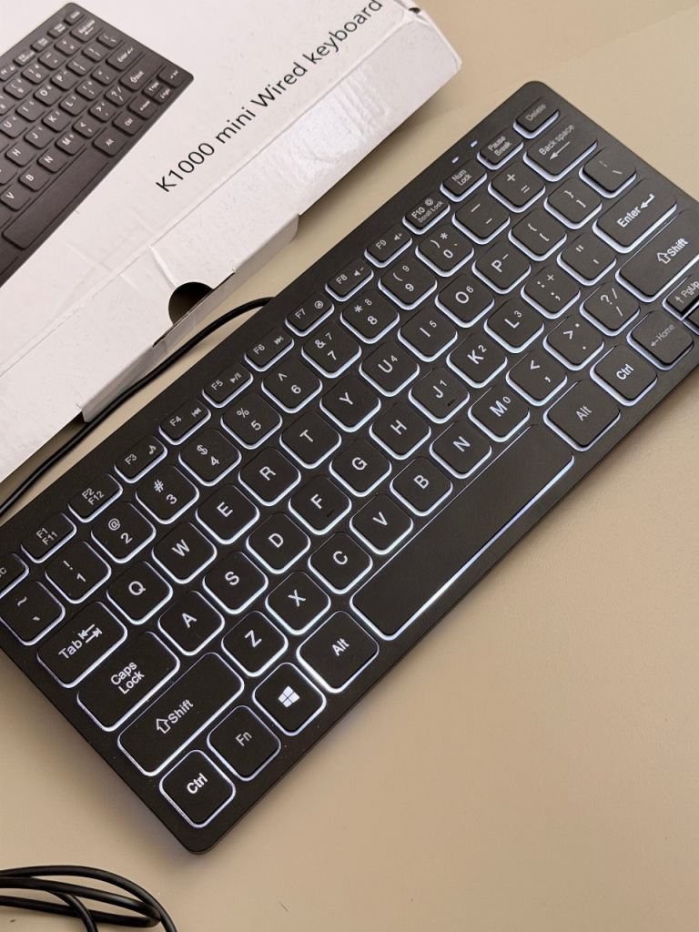 Portable Wired Keyboard Laptop Mini Keyboard Computer External Keyboard Computer Accessories