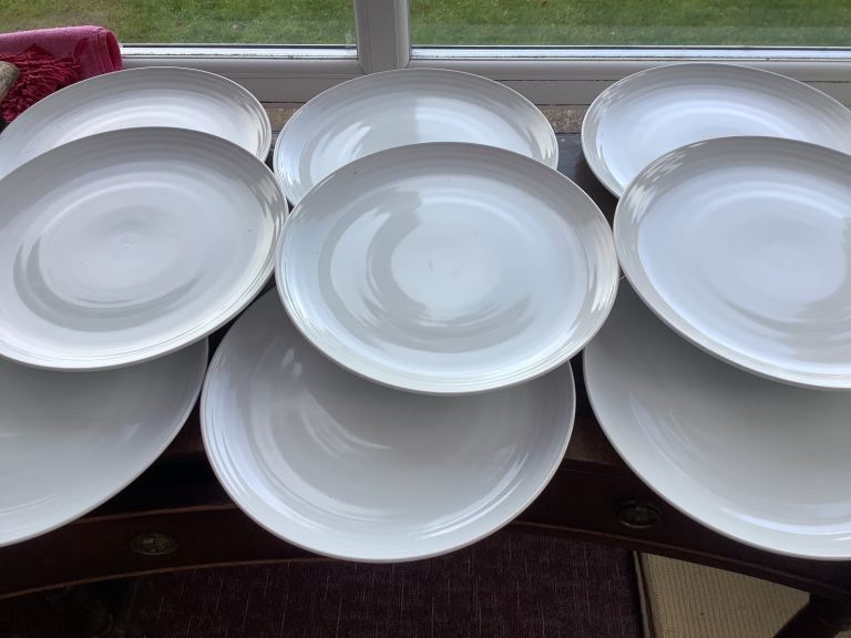 John Lewis 11 inch Dinner Plates Used Once
