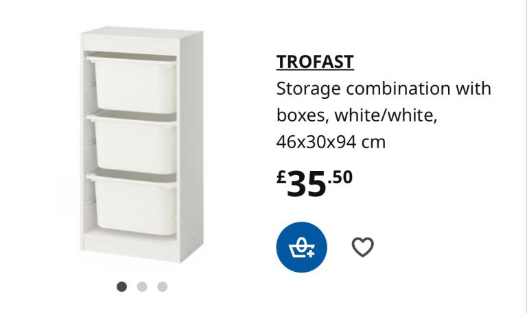 image for Ikea trofast storage