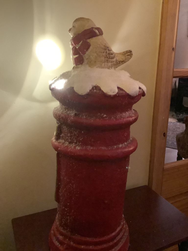 Christmas Letter Box (Letters to Santa) illuminates- in good condition