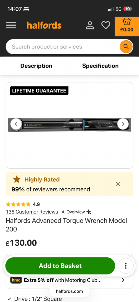 Torque wrench