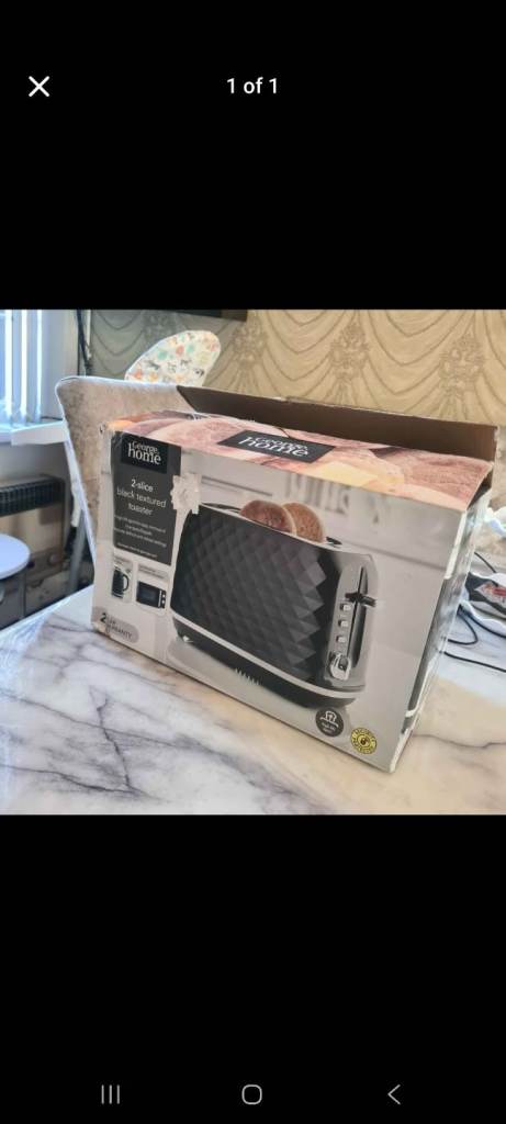 Brand new grey toaster dor sale