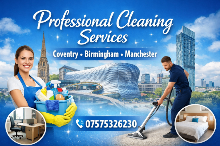 Weekly/Fortnightly Home & Office clean, End of tenancy cleaning inc. Cleaning certificate
