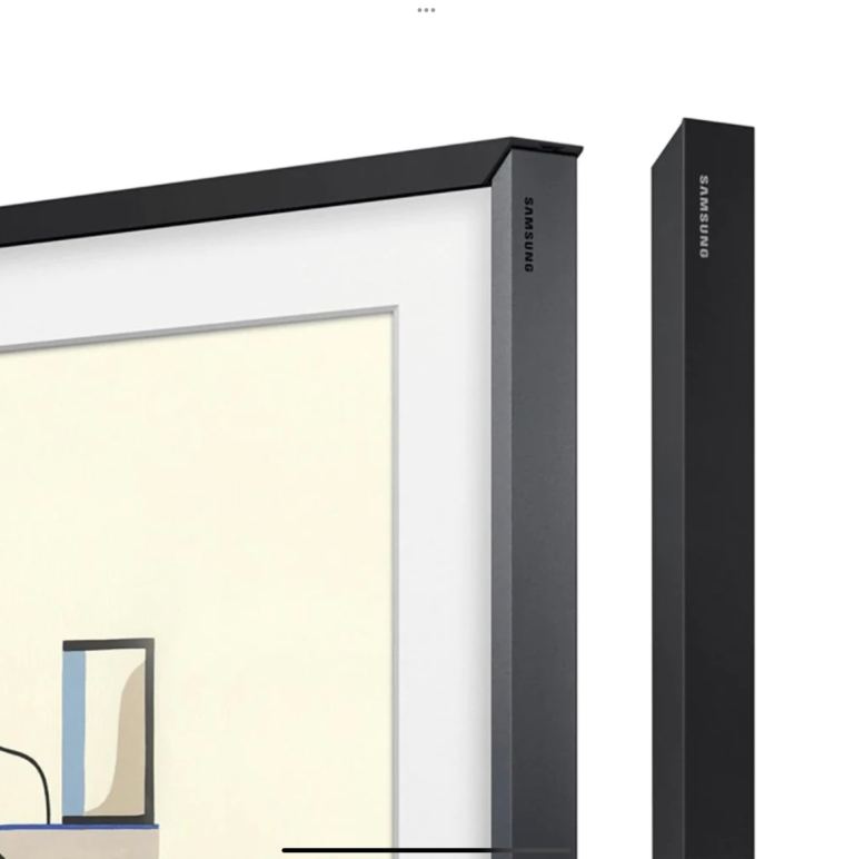 Brand New boxed Customisable Modern Samsung Black Bezel for The Frame 49 inch TV