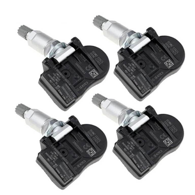 4x Tyre Pressure Sensors For Kia & Hyundai 52933-2M650 52933-3N100 52933-B1100