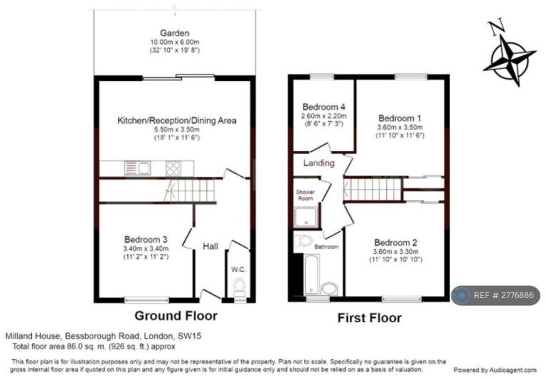 4 bedroom flat in Milland House, London, SW15 (4 bed) (#2776886)