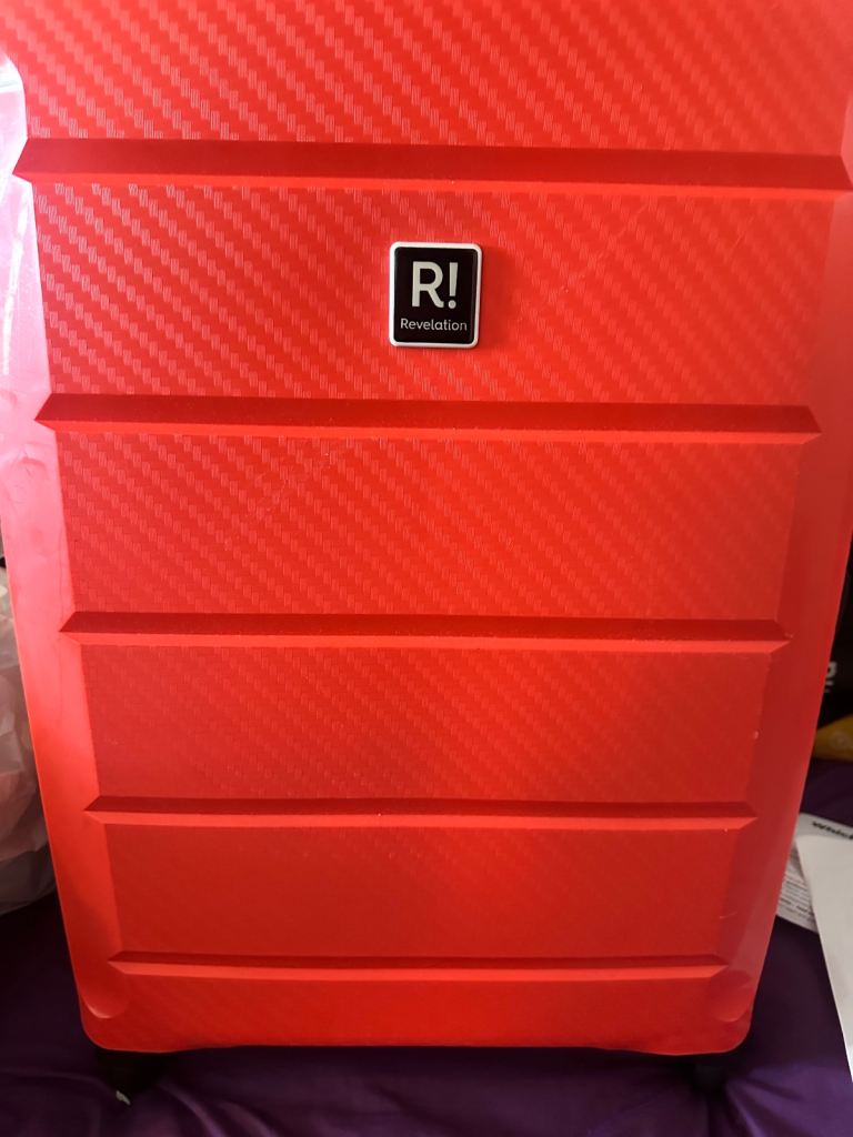 New Orange suitcase 