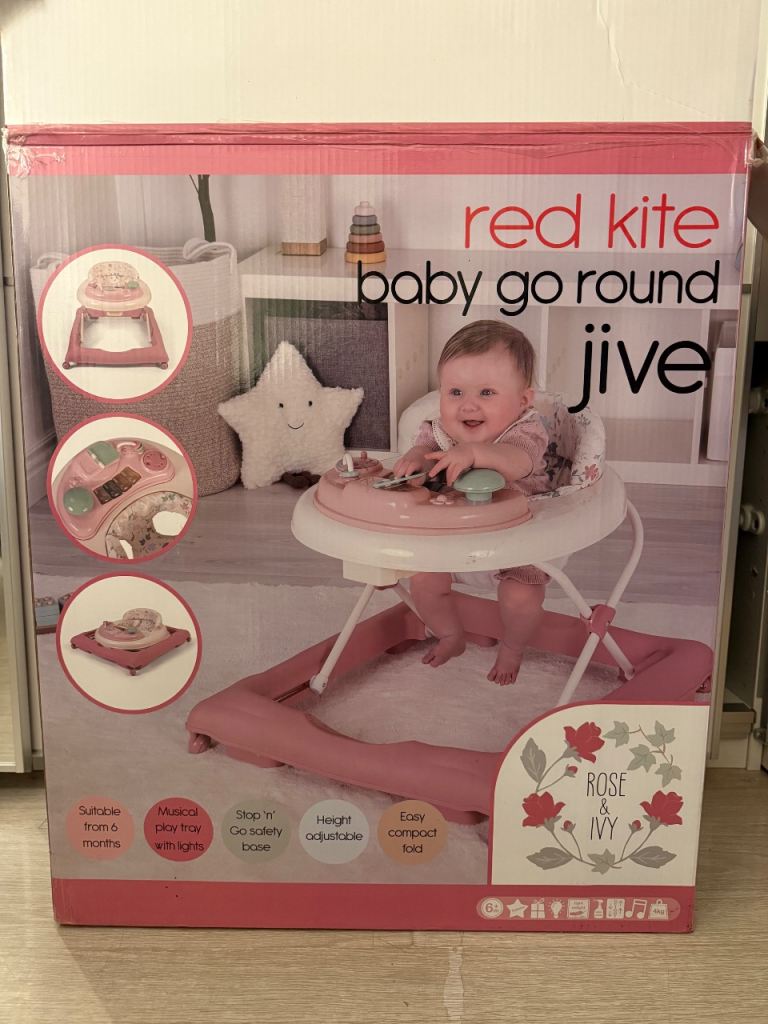 Baby Walker Red Kite baby go round JIVE