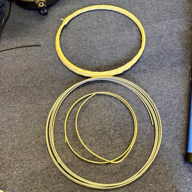 Correct Steel Brake Pipes for Classic Cars. Enough for a whole car.