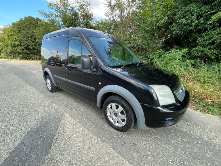 Ford, TRANSIT CONNECT 1.8 tdci limited 2012 high lwb panther black 