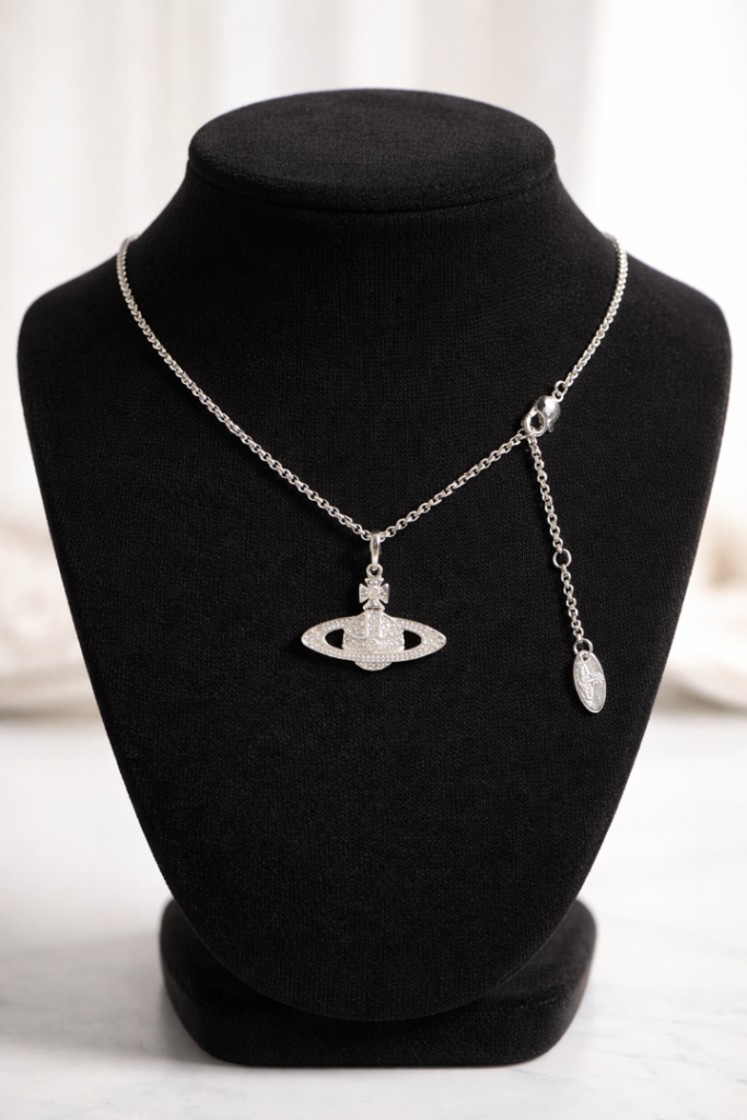 Silver Vivienne Westwood necklace