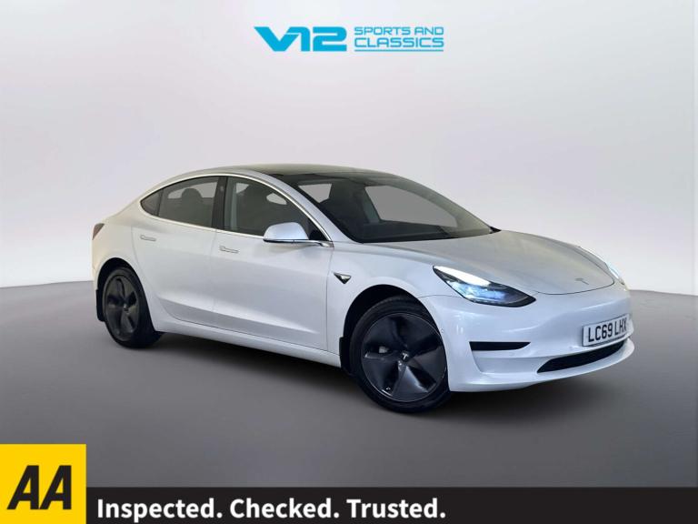 2019 Tesla Model 3 Standard Range Plus Saloon 4dr Electric Auto RWD (241 bhp) Saloon Electric Aut...