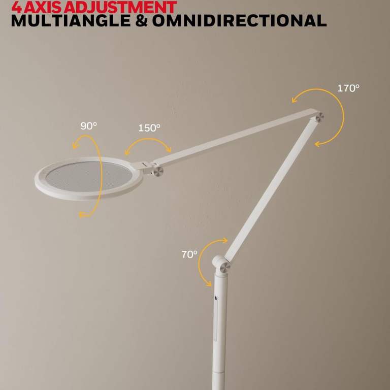 Honeywell floor lamp, ideal for crafts or just ambient room light