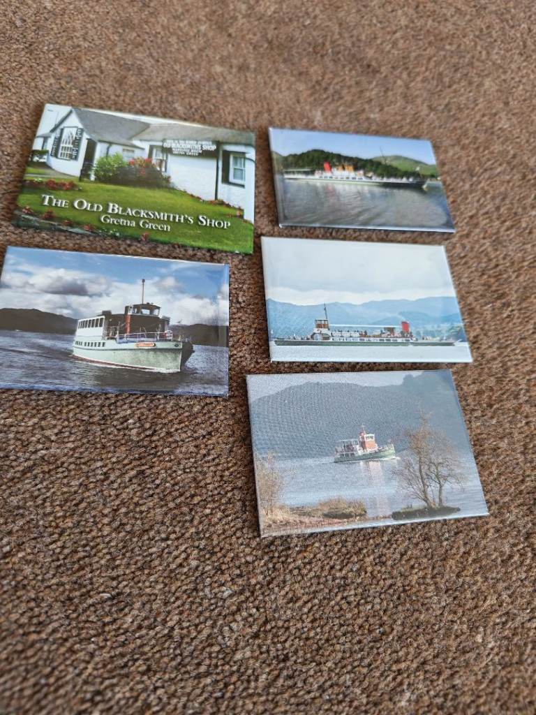 5 x fridge magnets