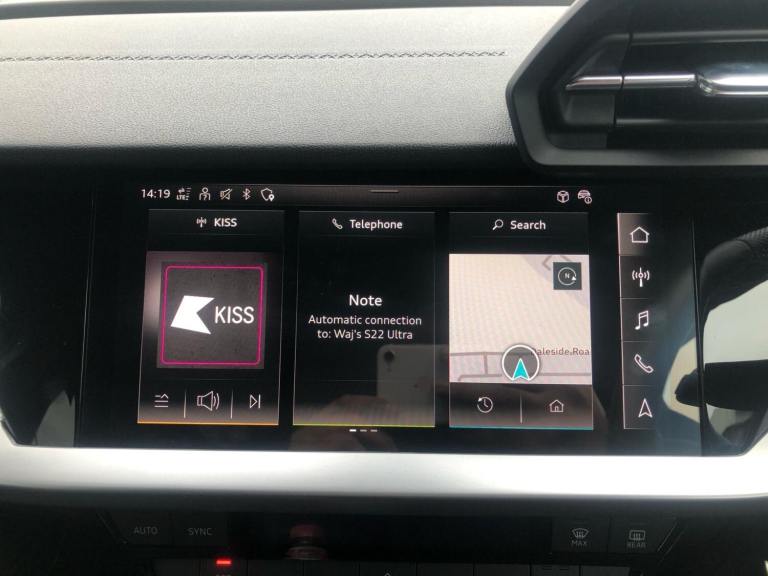 2023 Audi A3 35 TFSI Black Edition 5dr S Tronic CAT S - 73 REG HATCHBACK Petrol Automatic