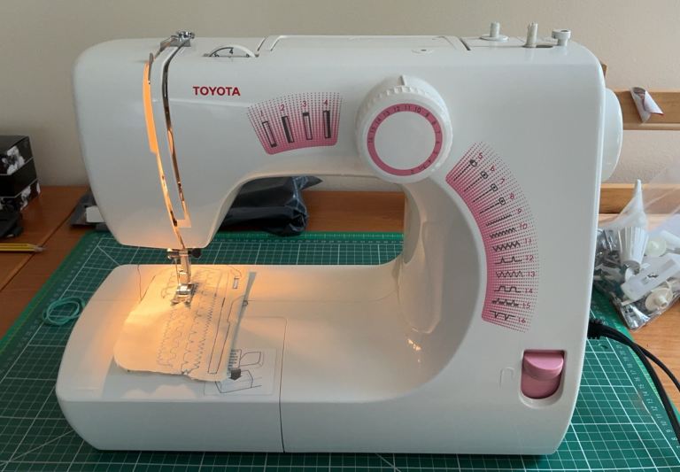 Toyota Sewing Machine – vgc.  Limited availability.