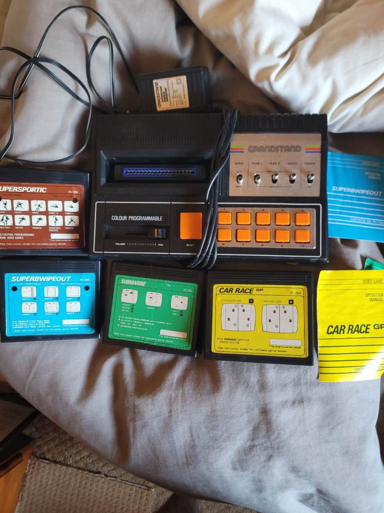 Vintage games console