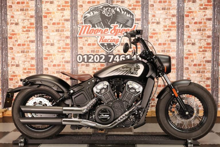 2022 INDIAN SCOUT BOBBER TWENTY - ONLY 3,117 MILES! - VANCE AND HINES EXHAUSTS