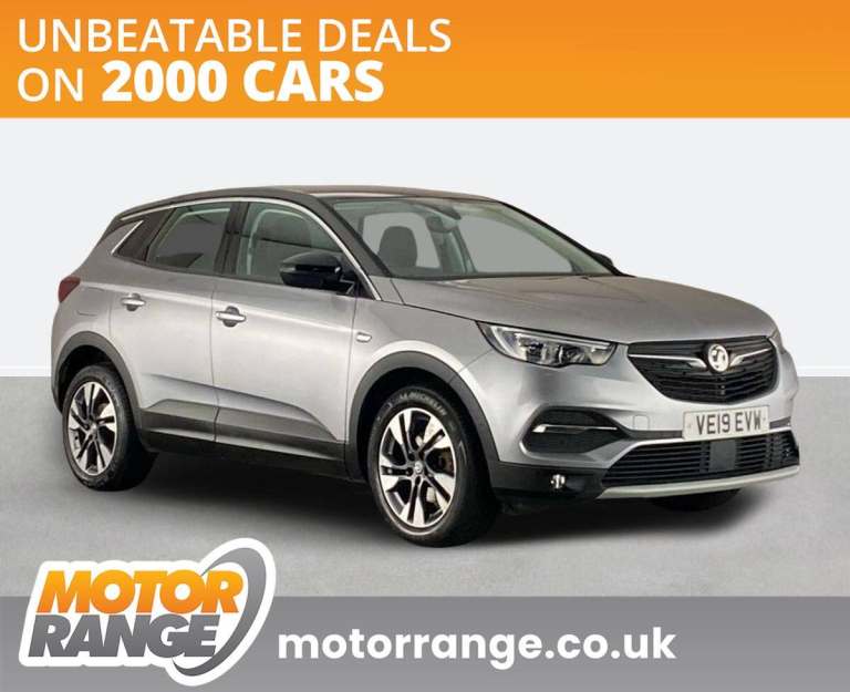 2019 Vauxhall Grandland X 1.2 Turbo Sport Nav 5dr HATCHBACK PETROL Manual