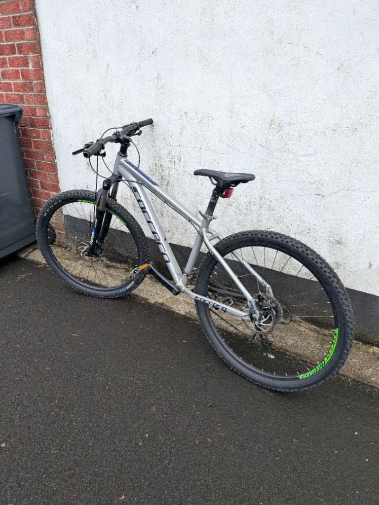 Carrera Mountain Bike - Silver, Good Condition