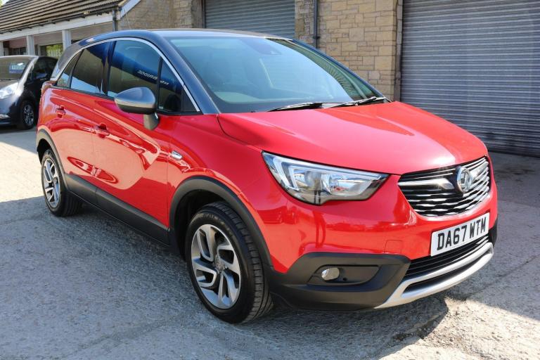 2017 Vauxhall Crossland X 1.2 Turbo ecoTEC Tech Line Nav Euro 6 (s/s) 5dr HATCHBACK Petrol Manual