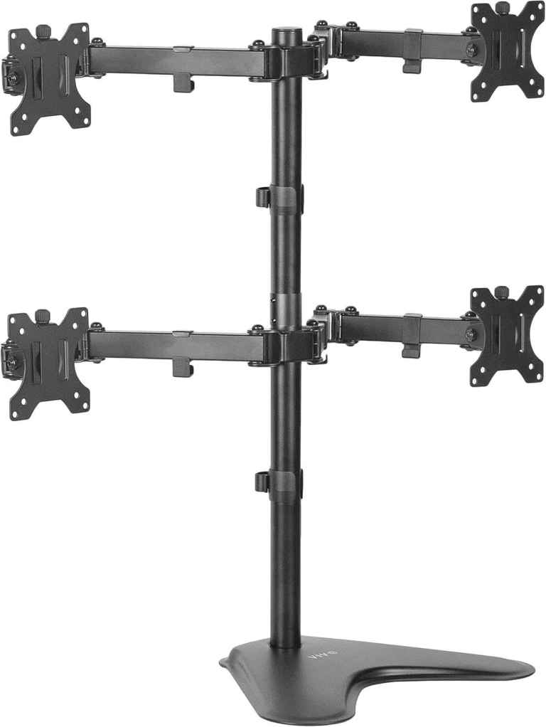 Multiple monitor stand will take 4 monitors