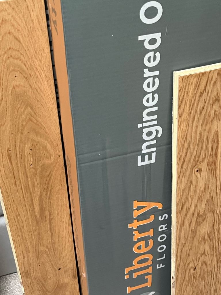 Engineered wood flooring 