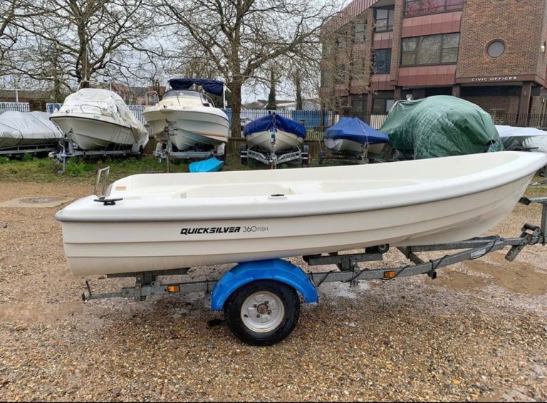 Quick silver 360 boat 