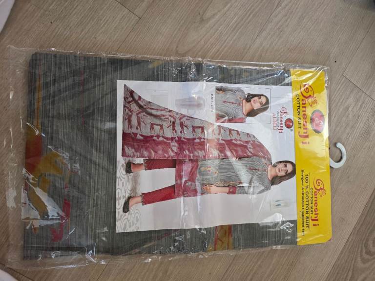 New 100% Cotton Suit - Traditional Indian Wear