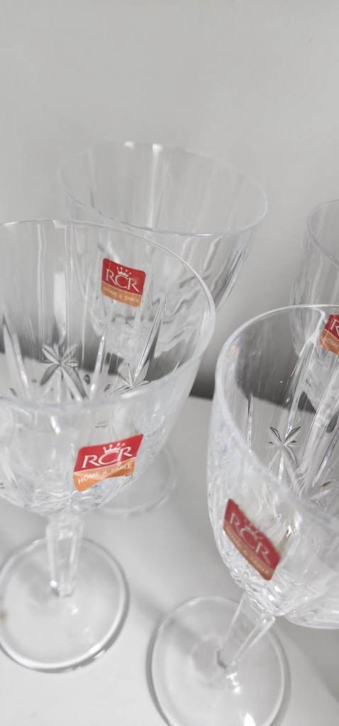 Quality crystal wine glasses rcr 24.5 cl